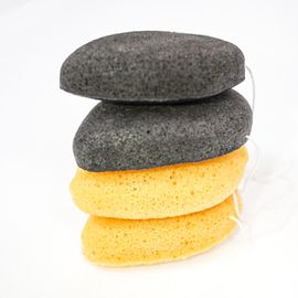 [Aura] Eco-friendly vegetable baby bath washing combined use puff Mayssom konjac sponge foam_medicinal herbs, alkaline sponge, biodegradable _Made in Korea
